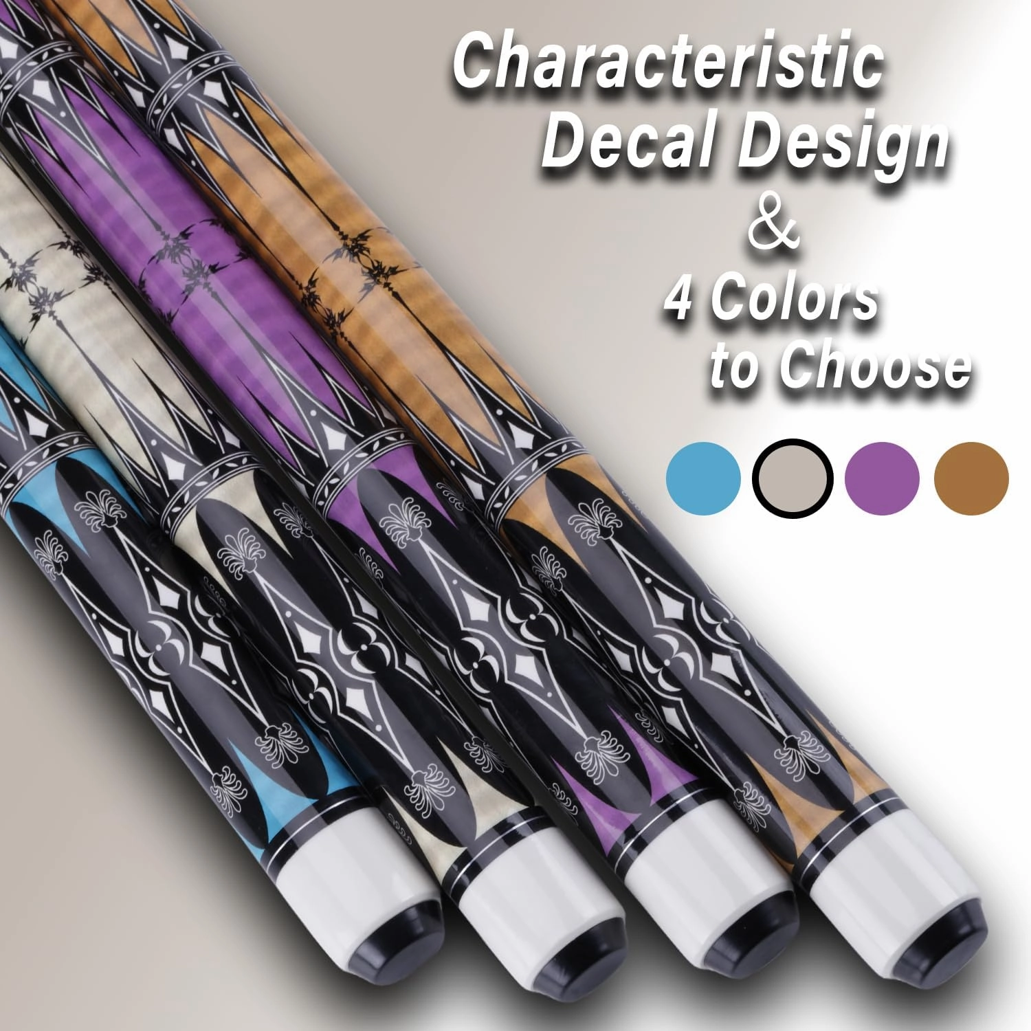 13mm 58 Inch 19 20 oz Billiard Pool Cue Stick, 1/2 Maple Billiard Pool Stick, House Bar Pool Table Sticks for Men