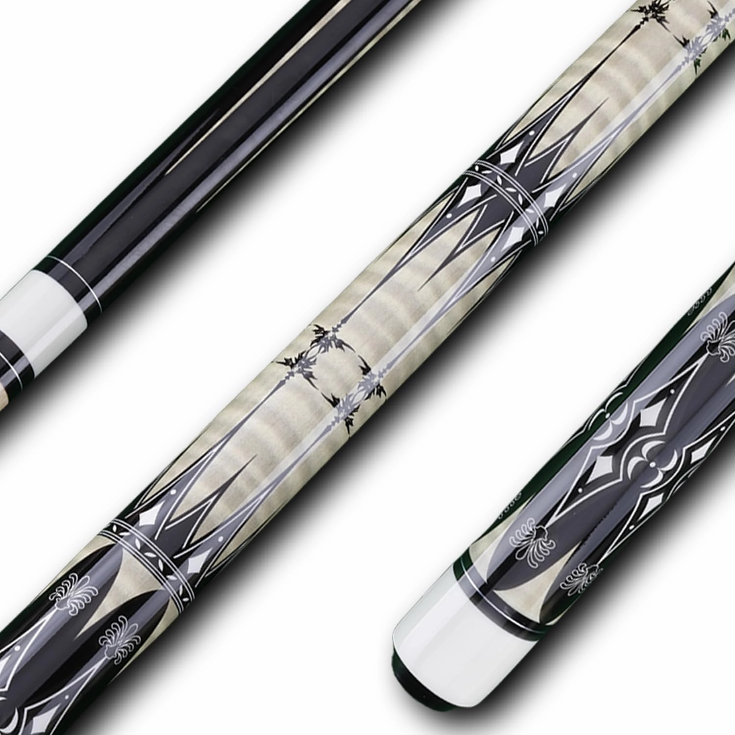 13mm 58 Inch 19 20 oz Billiard Pool Cue Stick, 1/2 Maple Billiard Pool Stick, House Bar Pool Table Sticks for Men