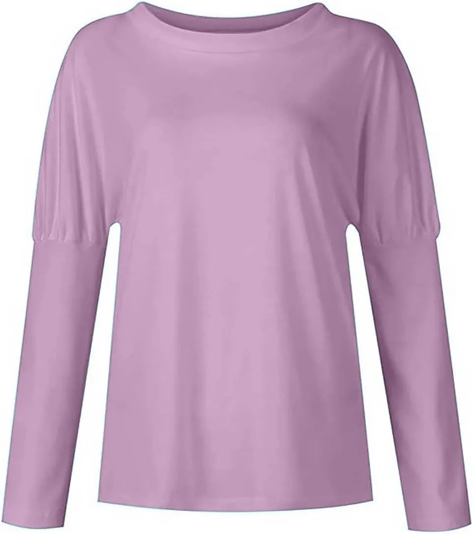 2 Piece Sets for Women 2025 Sleeve Crewneck Pullover Tops and Long Pants Tracksuit Sweatsuits with Sweatpants Long
