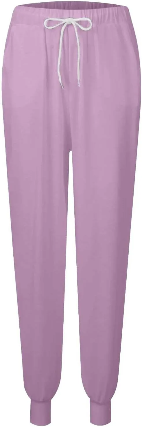 2 Piece Sets for Women 2025 Sleeve Crewneck Pullover Tops and Long Pants Tracksuit Sweatsuits with Sweatpants Long