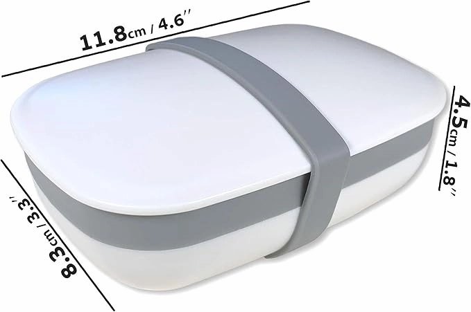 2Pack Travel Soap Box,soap Bar Holder Dish Container Case with Sponge Saver&Silicone Band,Strong Sealing,Leak Proof,Portable,Best for Bathroom,Gym,School,Camping,Hiking,Vacation(Pack of 2)