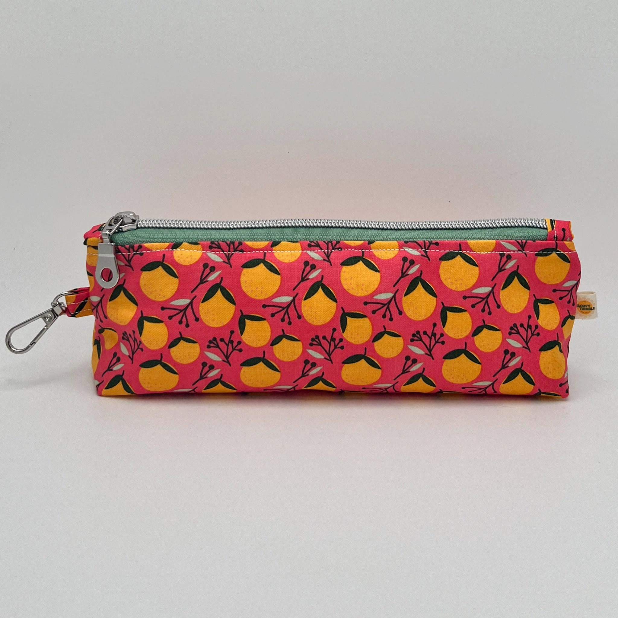 5-Piece Travel Bag Set in Coral Oranges