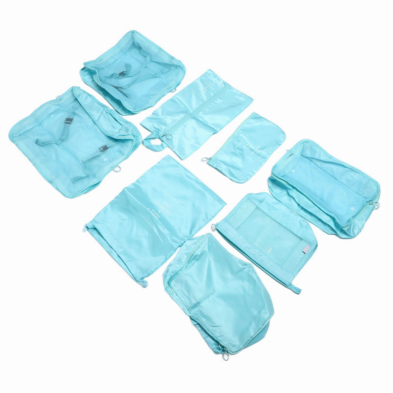 8-Piece Luggage Packing Cubes – Oxford Cloth