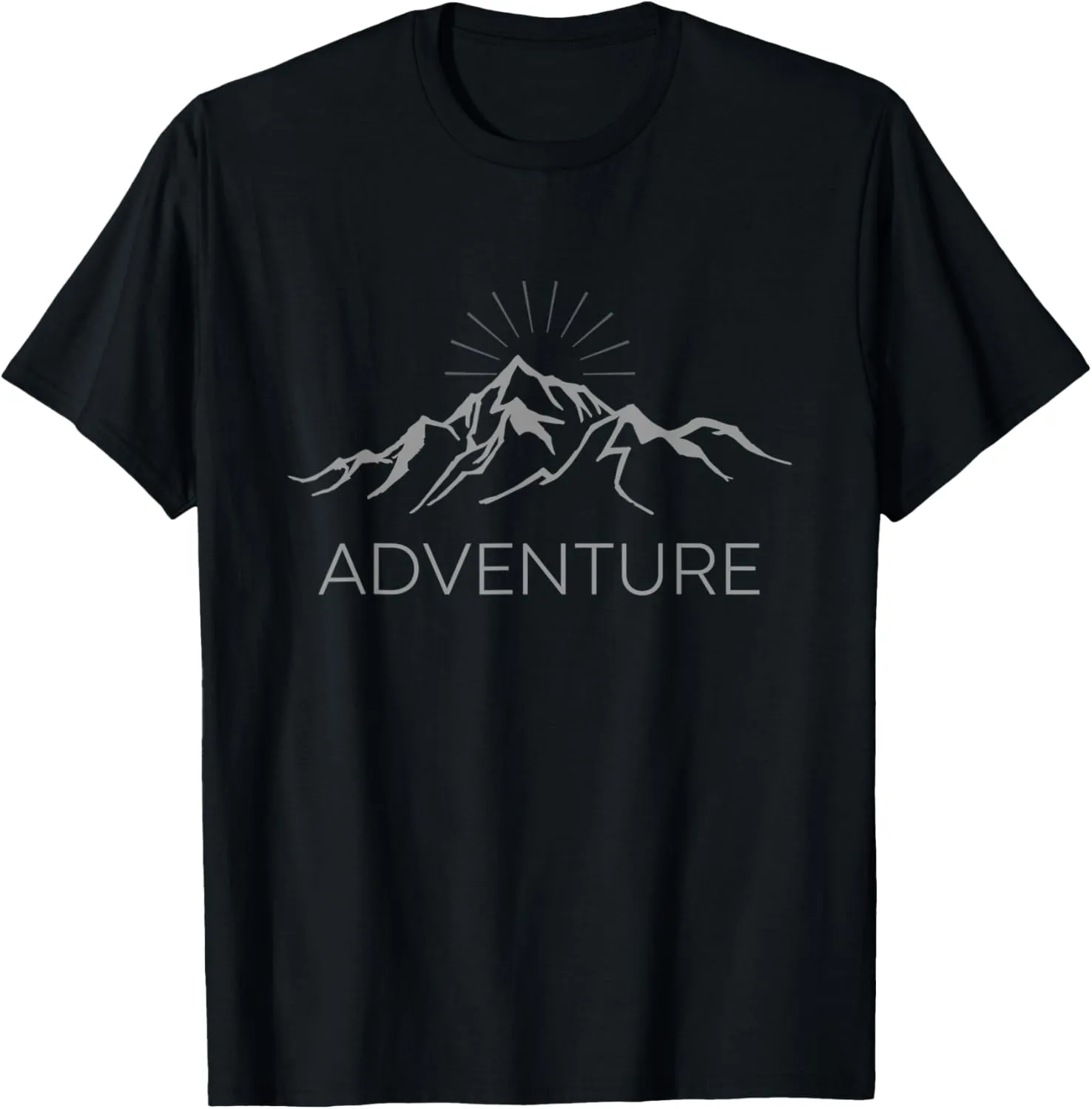 Adventure Mountain Range Camping Traveler Vibe T-Shirt