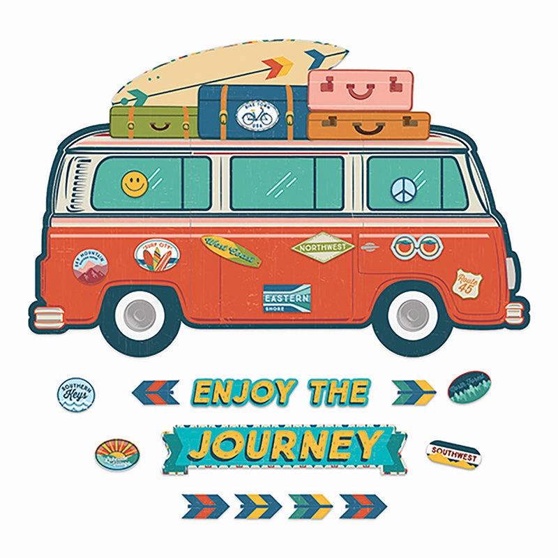 Adventurer Enjoy the Journey Giant Van Bulletin Board