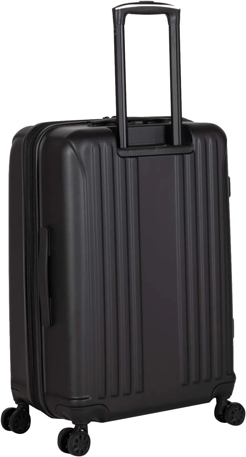 American Flyer Moraga Hardside Spinner Luggage (Black, 3-Piece Hardside Spinner Luggage Set)
