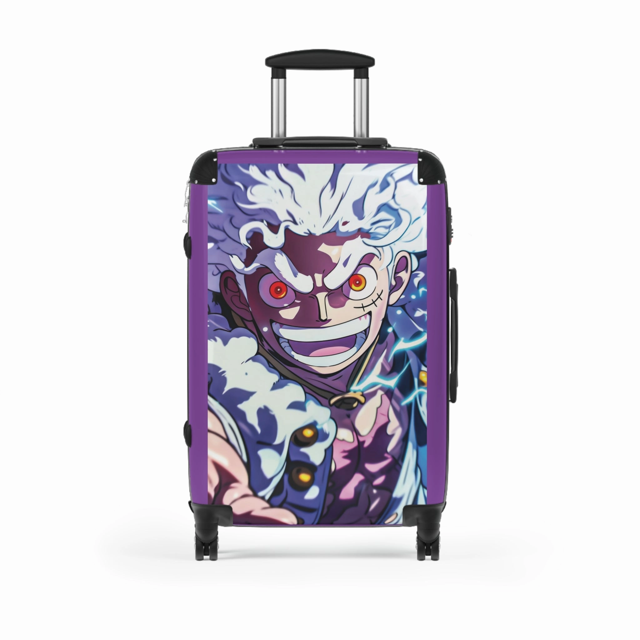 Anime One Piece Gear 5 Nika Carry-On Suitcase - Stylish Luggage for Travelers