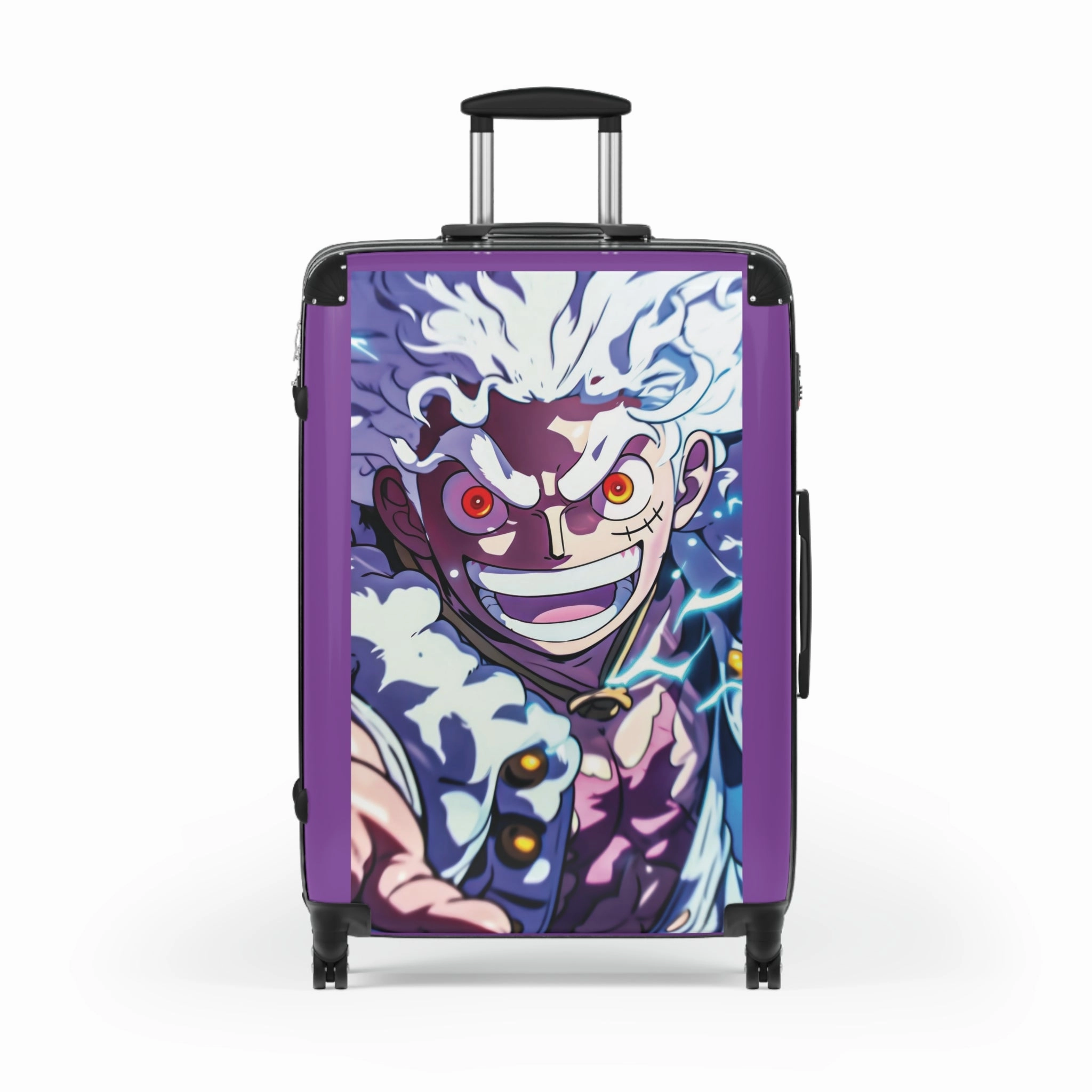Anime One Piece Gear 5 Nika Carry-On Suitcase - Stylish Luggage for Travelers