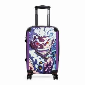 Anime One Piece Gear 5 Nika Carry-On Suitcase - Stylish Luggage for Travelers