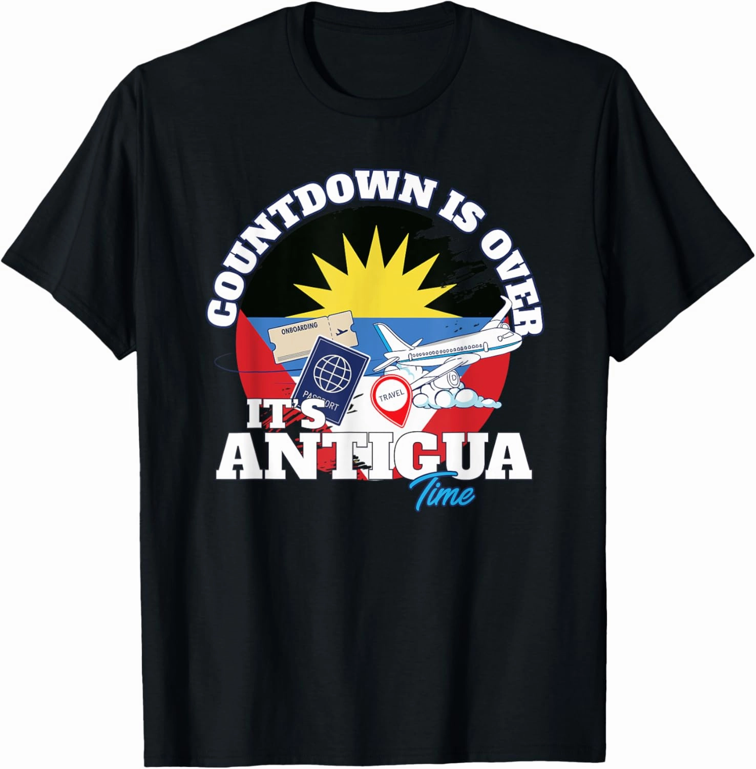 Antigua Vacation Tour Travel Trip Souvenir Traveler Family T-Shirt