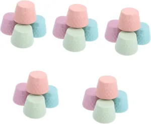 Beaupretty 5sets 4pcs Refillable Travel Cream Jars Portable Silicone Makeup Bottles with Leakproof Lids for Creams for Purse and Backpack Use 4pcs*5