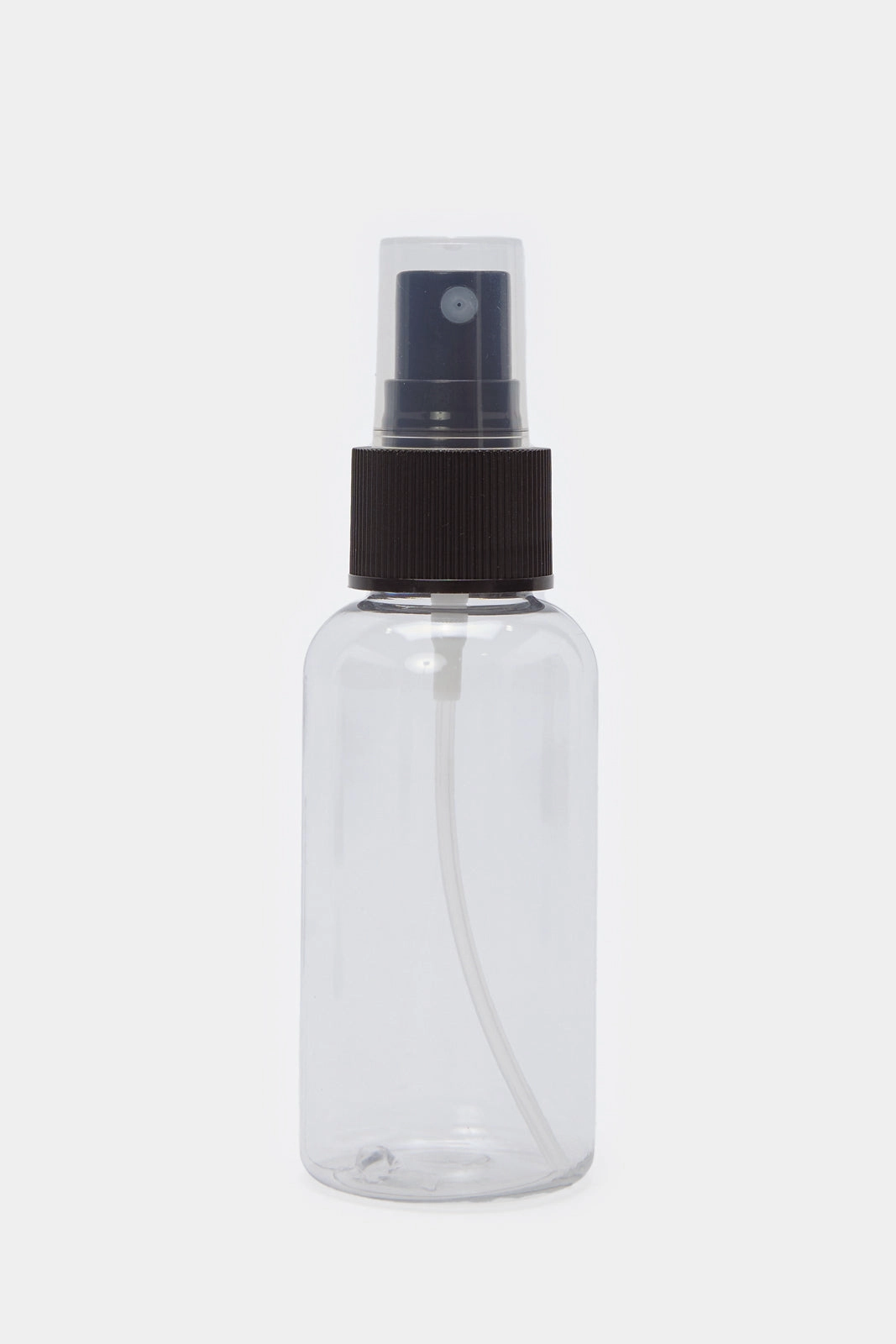 Black And Clear 5 Piece Travel Bottle Set