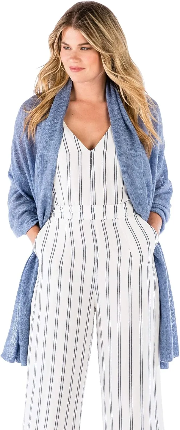 Cashmere 100% Cashmere Light Weight Travel Wrap