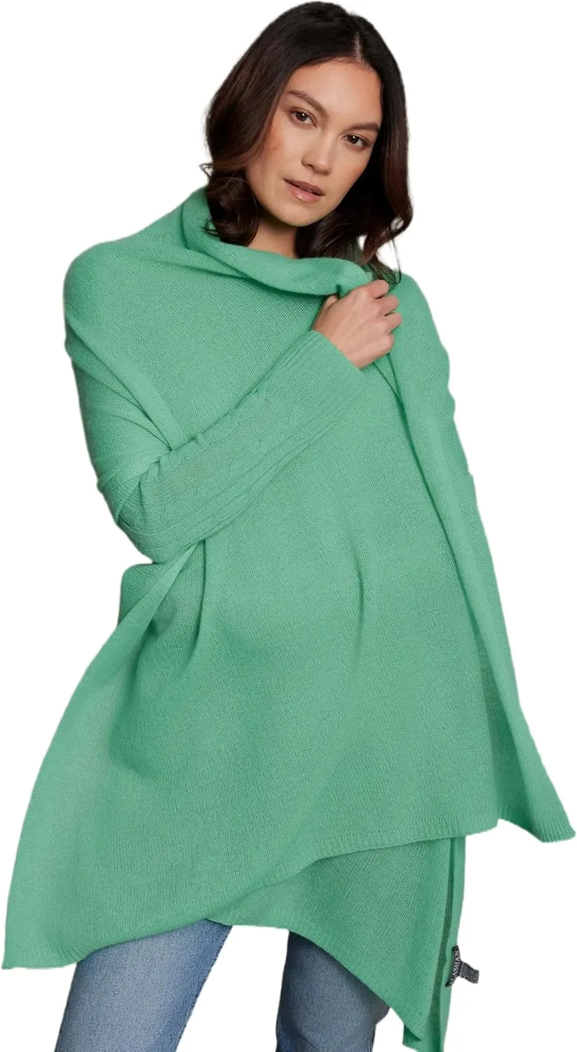Cashmere 100% Cashmere Light Weight Travel Wrap