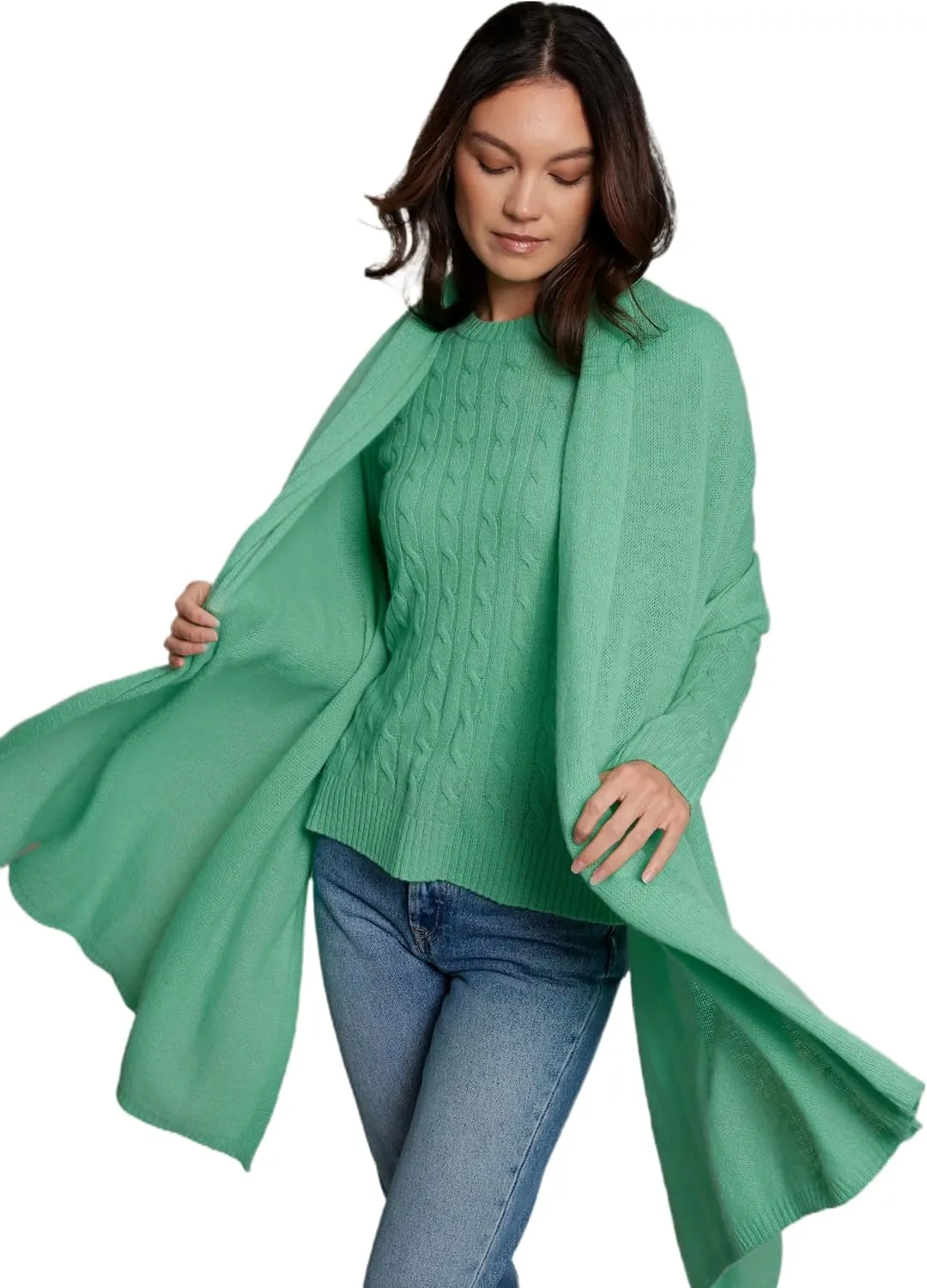 Cashmere 100% Cashmere Light Weight Travel Wrap