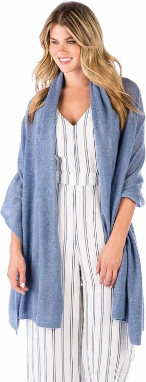 Cashmere 100% Cashmere Light Weight Travel Wrap