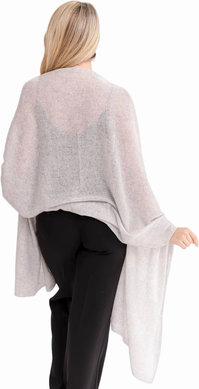 Cashmere 100% Cashmere Light Weight Travel Wrap