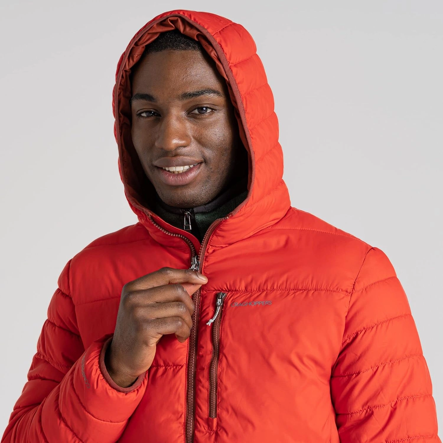 Craghoppers Mens Compresslite VIII Synthetic Insulated Hooded Jacket