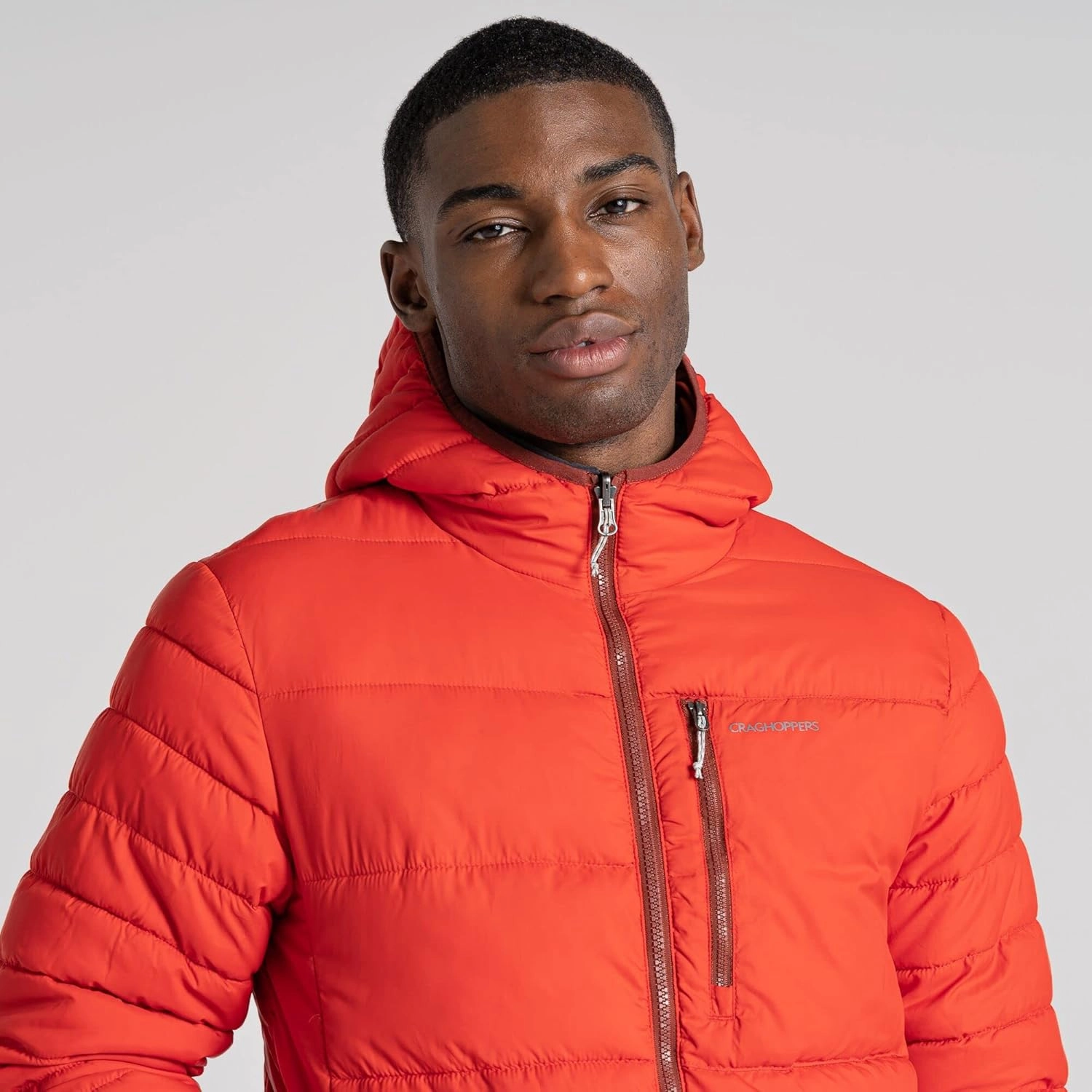 Craghoppers Mens Compresslite VIII Synthetic Insulated Hooded Jacket