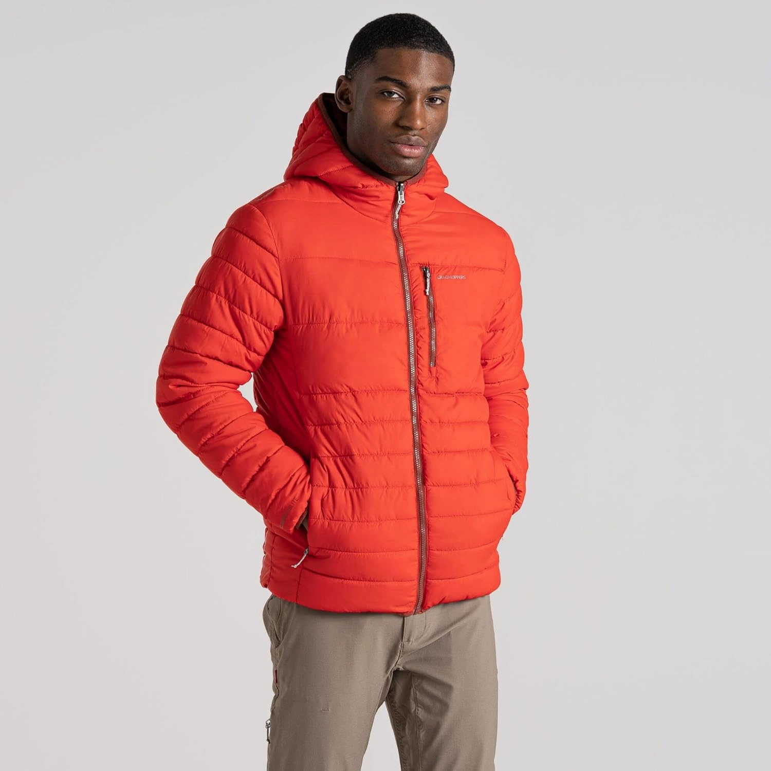 Craghoppers Mens Compresslite VIII Synthetic Insulated Hooded Jacket