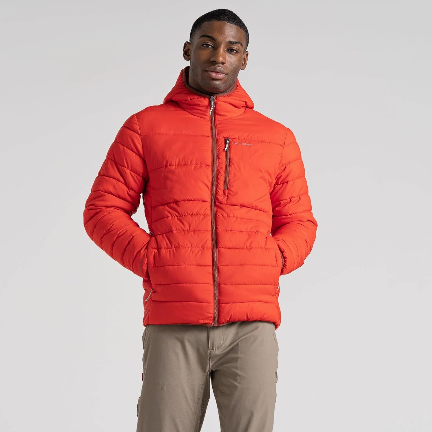 Craghoppers Mens Compresslite VIII Synthetic Insulated Hooded Jacket