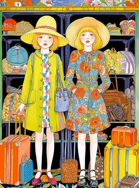Cross & Glory - Vacation Vibes: Journey in Style - 1000 Piece Jigsaw Puzzle for Adults | Travel-Themed Puzzle | Perfect for Puzzle Enthusiasts and Travel Lovers