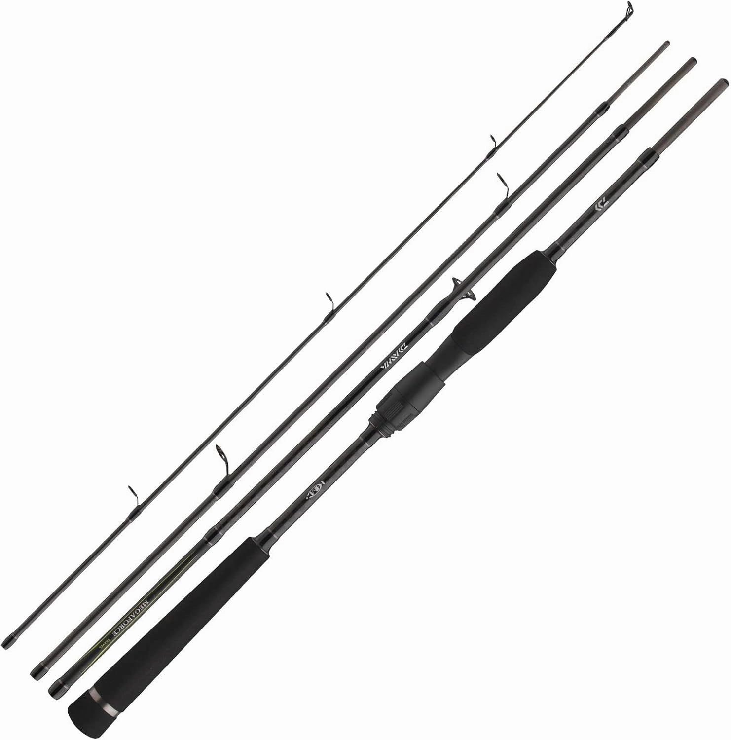 DAIWA Megaforce Travel, 9.84 ft, 0.35-1.59 oz, 5 Parts, Spinning Fishing Rod