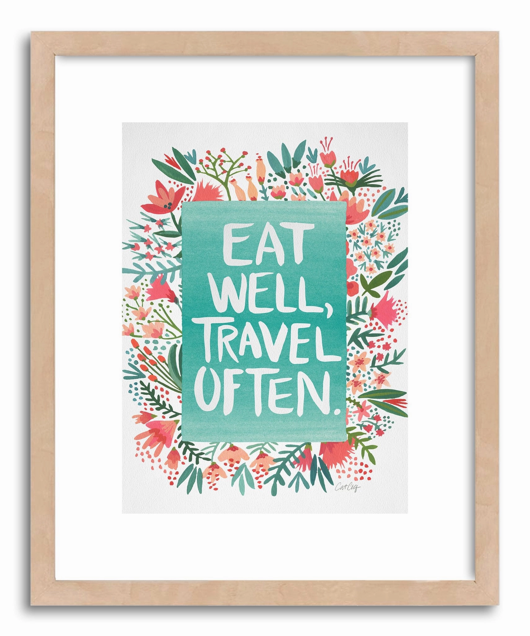 Eat Travel White