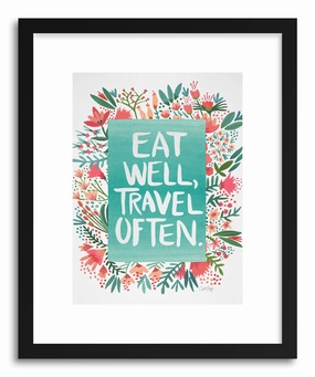Eat Travel White