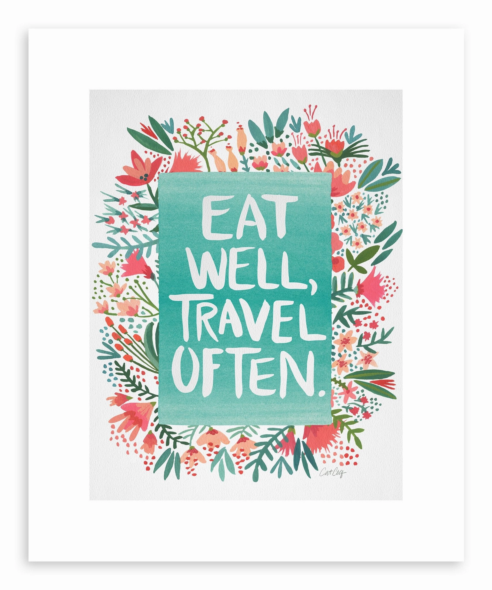 Eat Travel White