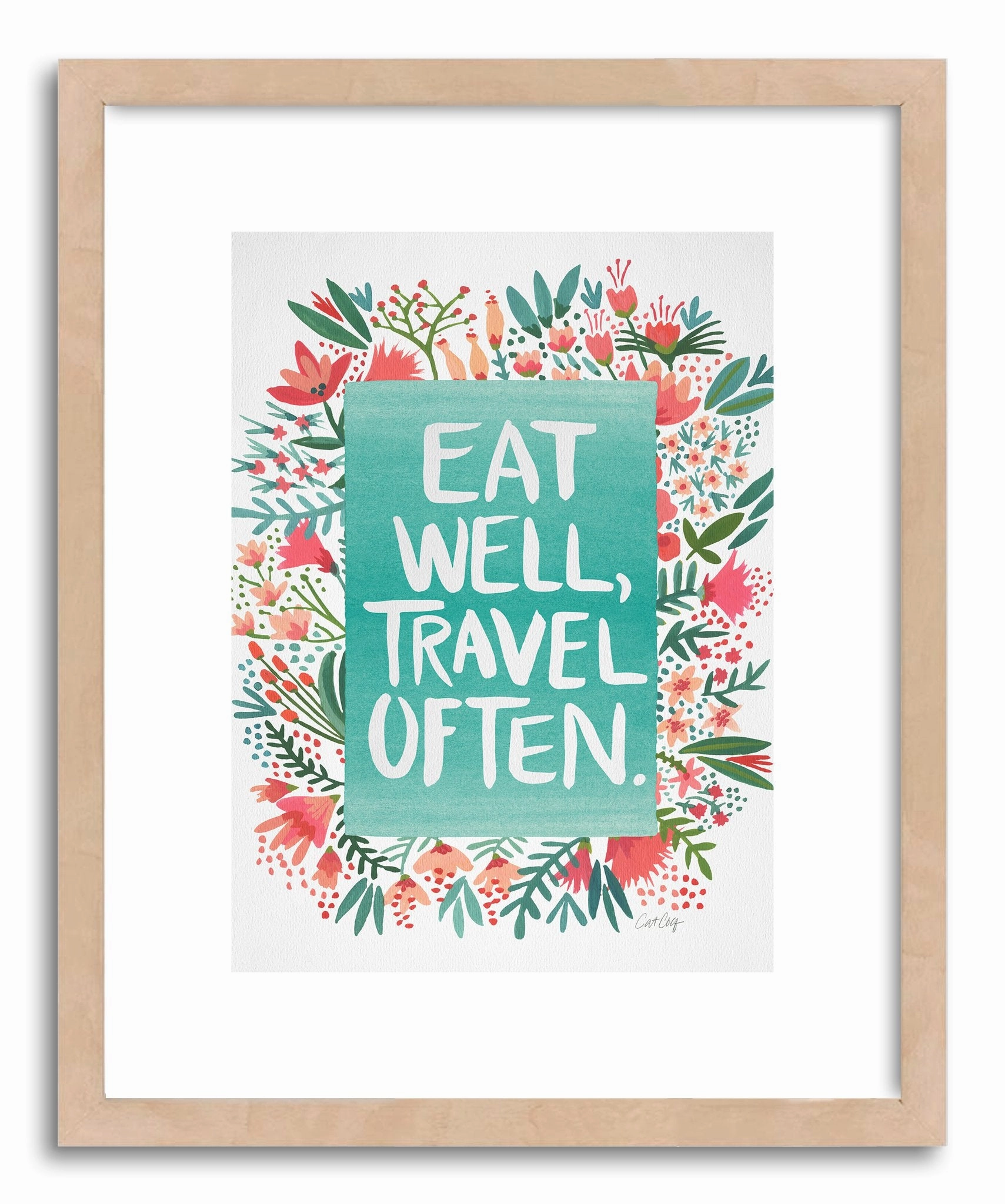 Eat Travel White