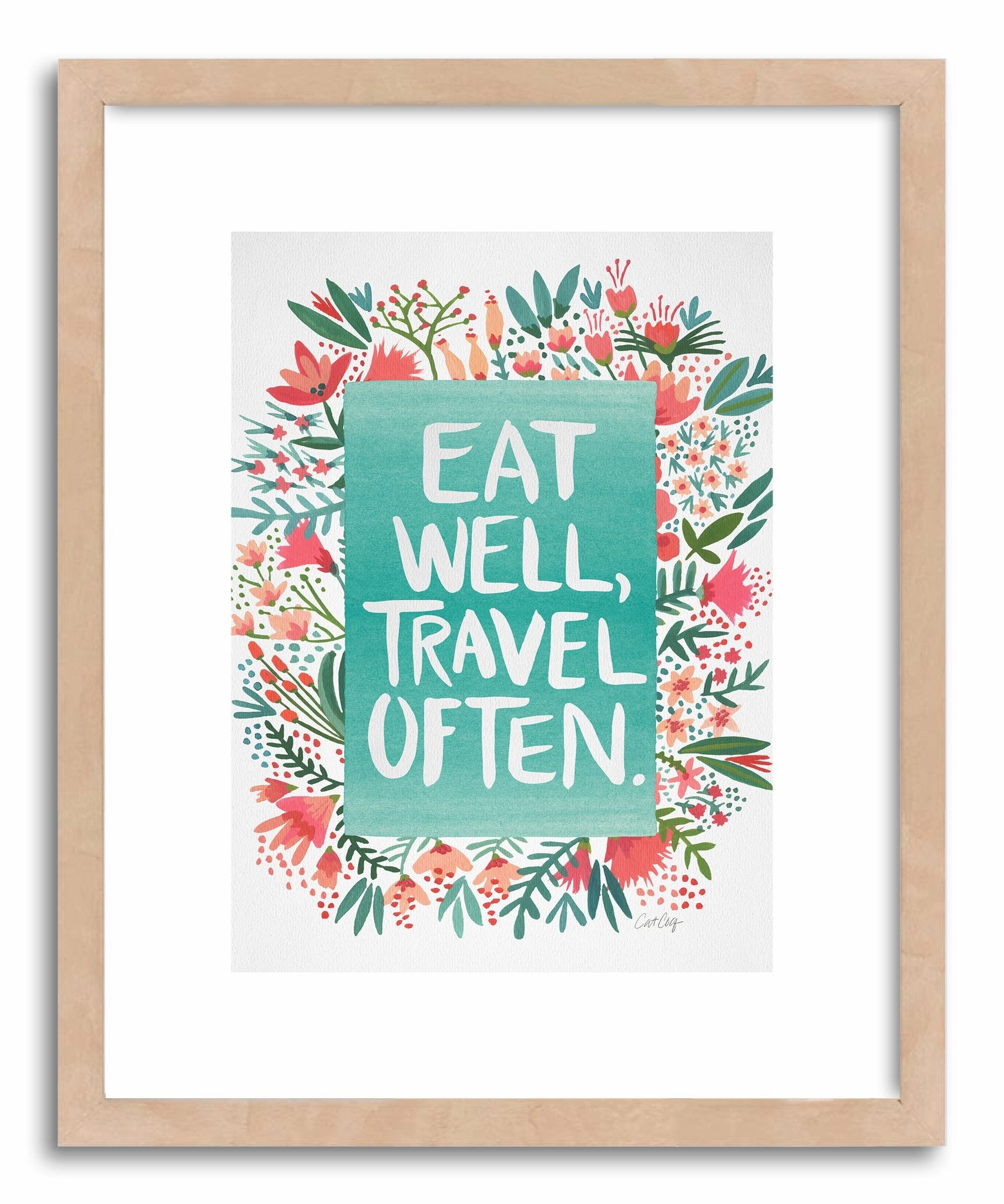 Eat Travel White