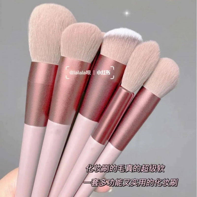 Elara Glow Makeup Brush Set – Professional Blending, Foundation, Eyeshadow & Powder Brushes for Flawless Application-190225.