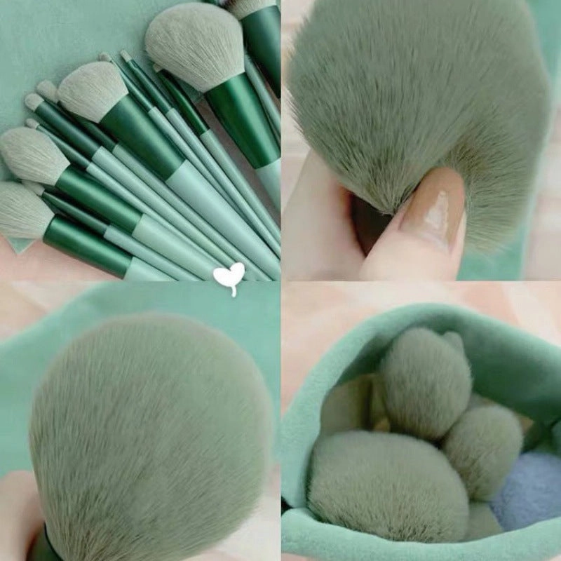 Elara Glow Makeup Brush Set – Professional Blending, Foundation, Eyeshadow & Powder Brushes for Flawless Application-190225.