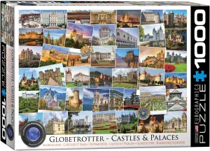 EuroGraphics Castles and Palaces Globetrotter Jigsaw Puzzle (1000 Piece) (6000-0762)