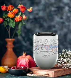 Houston Trail Trail Wine Tumblers , 12oz Insulated Tumbler , Motivational Gifts for Men, Marathon Trail Souvenir , Best Friends Gift for Dad, Motivational Gifts for Dad , Wine Tumblers with Lids