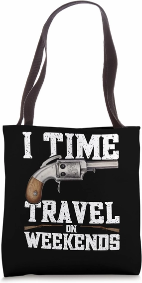 I Time Travel on Weekends American Civil War Tote Bag