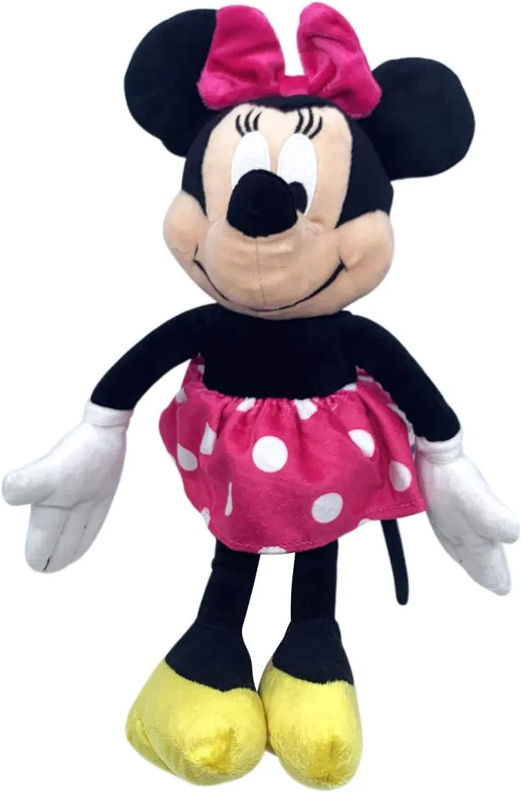 Jay Franco Disney Minnie Mouse Travel Set - 3 Piece Kids Travel Set Includes Blanket, Pillow, & Plush
