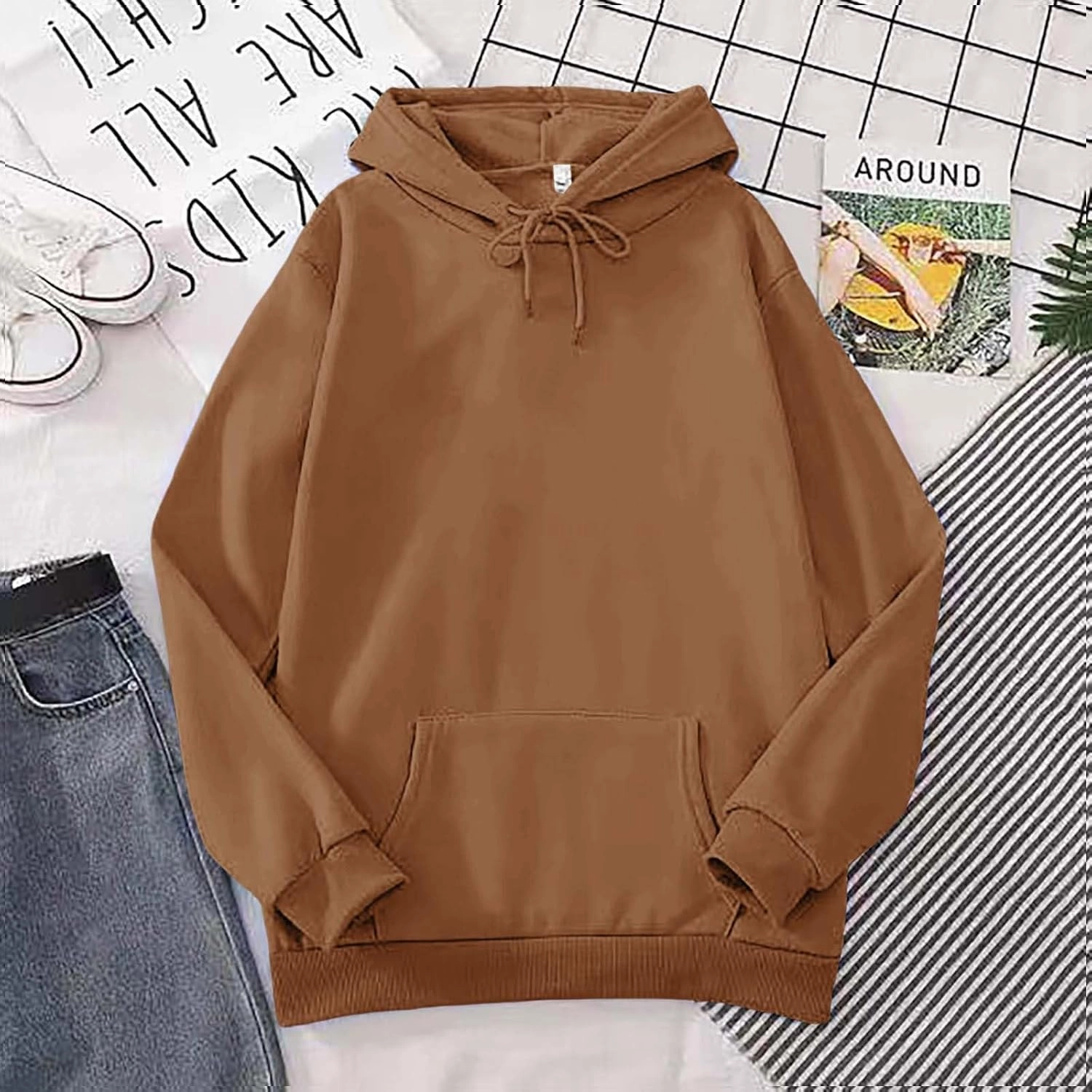 Jogger Sets for Women 2 Piece Lounge Sets Fall Sweatshirt Sets Outfits Matching Sweatsuits Two Pi