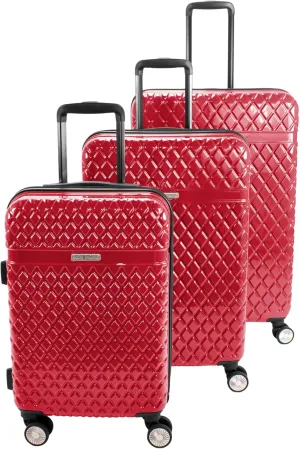 Kathy Ireland Yasmine 3-Piece Hardside Luggage Set