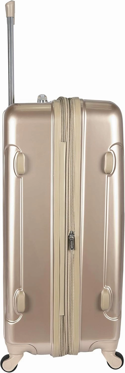 kensie Women's Alma Luggage, Pale Gold, 3 Piece Set (28"/24"/20")