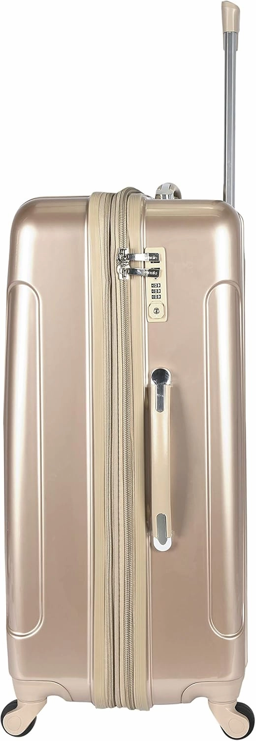 kensie Women's Alma Luggage, Pale Gold, 3 Piece Set (28"/24"/20")