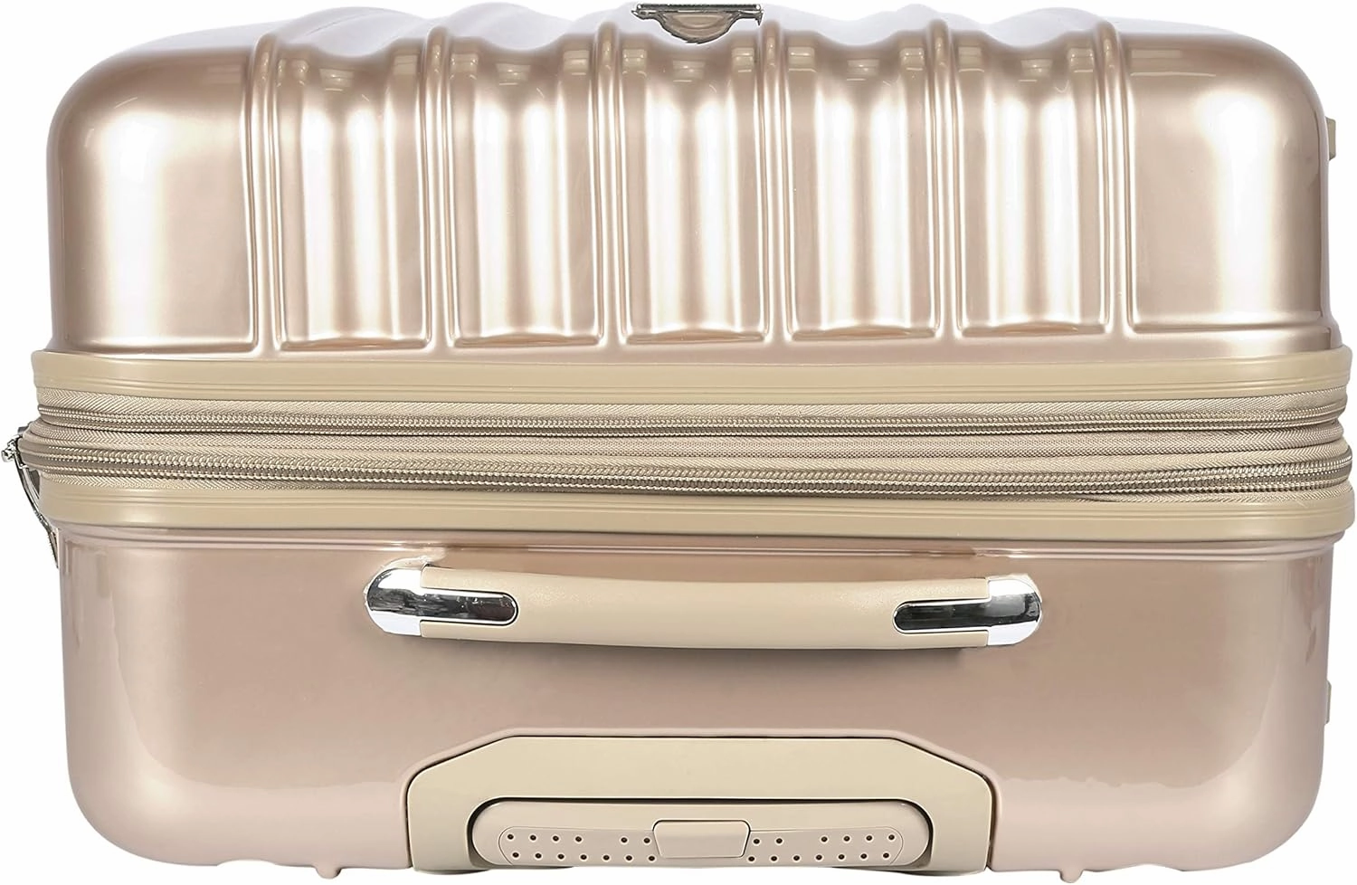 kensie Women's Alma Luggage, Pale Gold, 3 Piece Set (28"/24"/20")