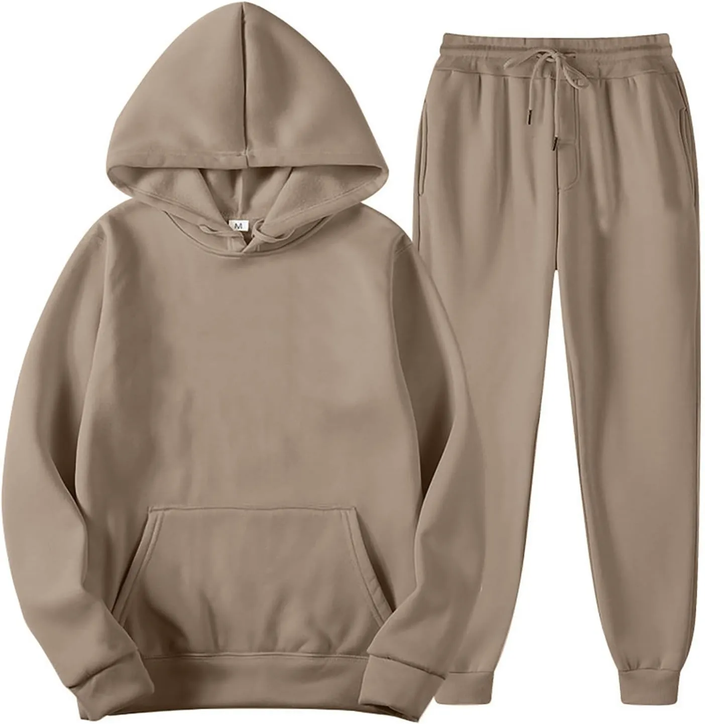 Lounge Hoodie Sweatsuit Sets Leisure Winter Hooded Plush Women Suits Half Zip Sweatsuit Matching Set