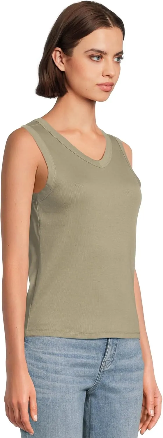 Madewell Women's Brightside High V Tank