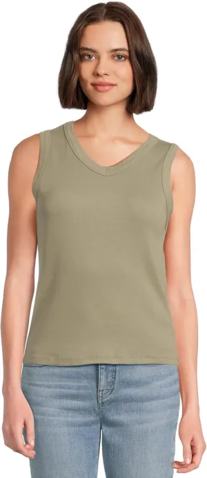 Madewell Women's Brightside High V Tank