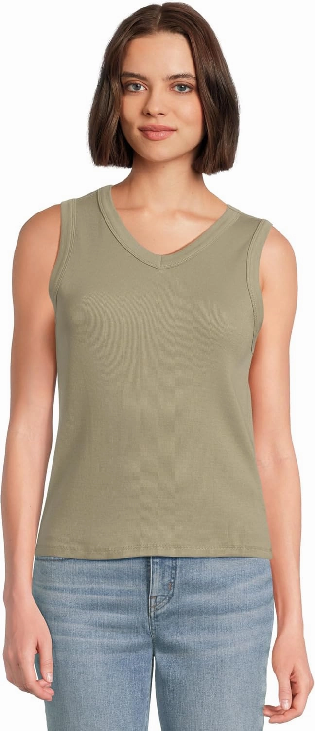 Madewell Women's Brightside High V Tank