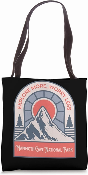 Mammoth Cave National Park Adventure Hiking Travel Souvenir Tote Bag