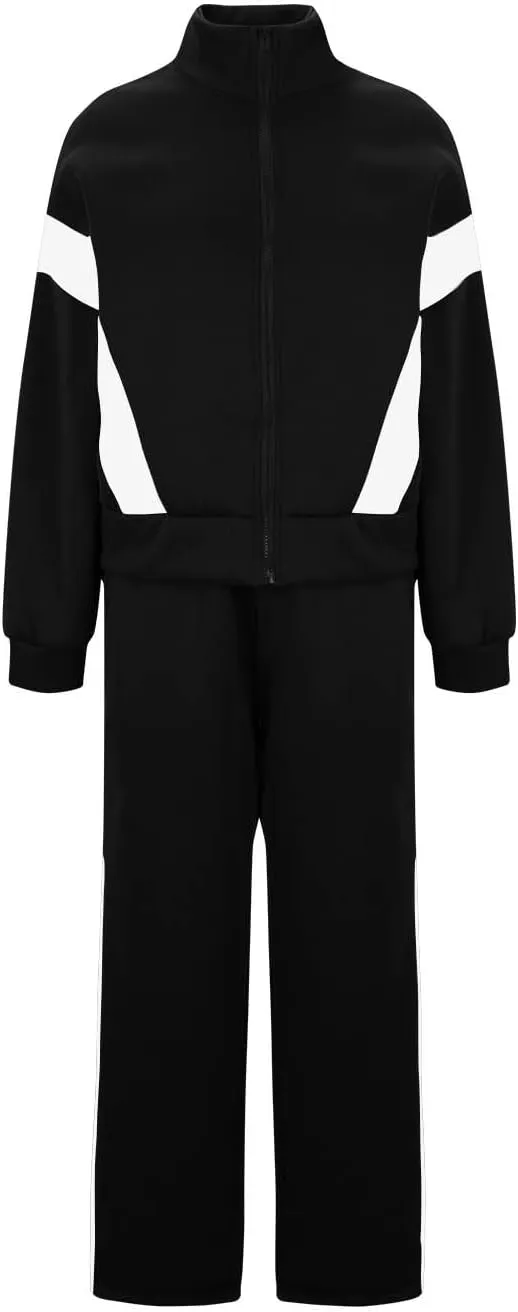 Matching Sets For Women Zipper Long Sleeve Sweatshirt Wide Leg Pants 2 Piece Outfits Fashion Casual Sweatsuit