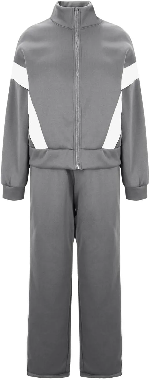 Matching Sets For Women Zipper Long Sleeve Sweatshirt Wide Leg Pants 2 Piece Outfits Fashion Casual Sweatsuit